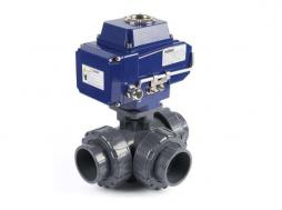 卫生级电动三通球阀